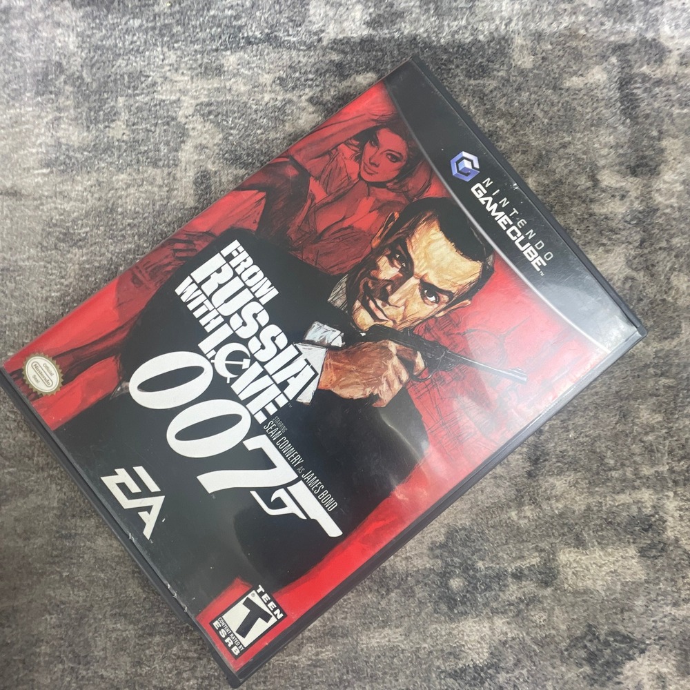 From Russia With Love 007 James Bond Nintendo GameCube Video Game Black Label